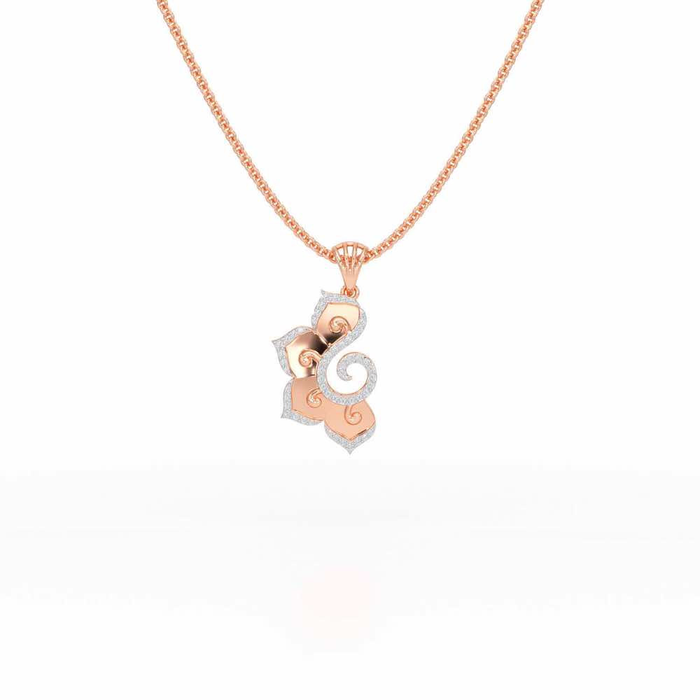 Aspiring Glow Silver Pendant
