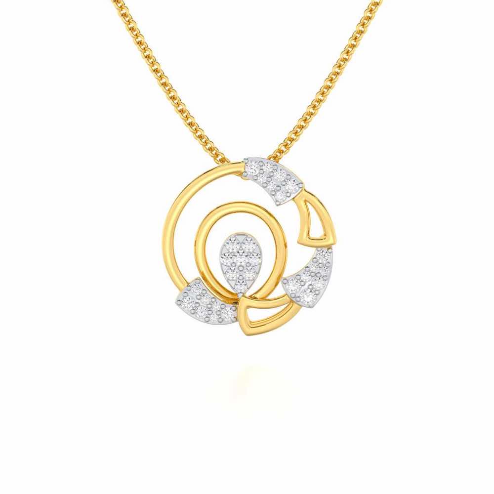 Aurora Burst Silver Pendant