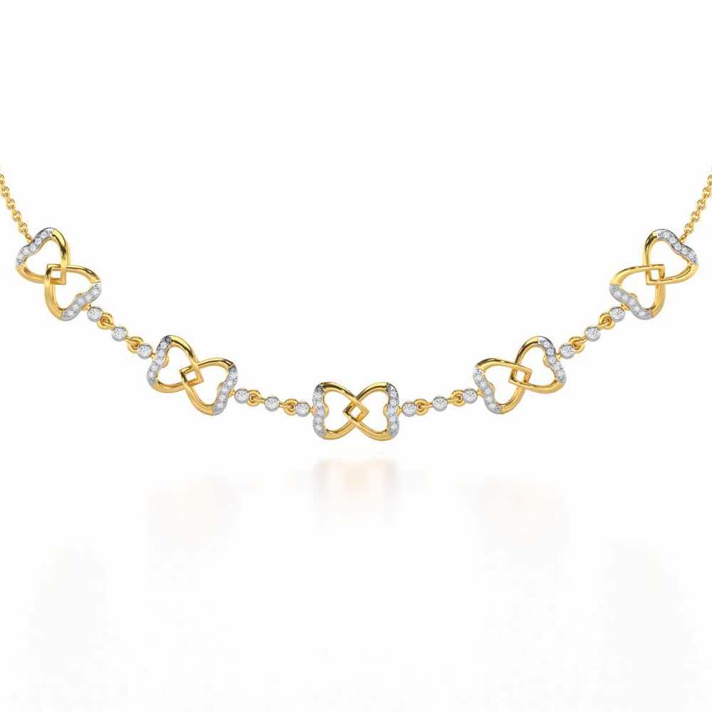 Bow Culture Silver Necklace