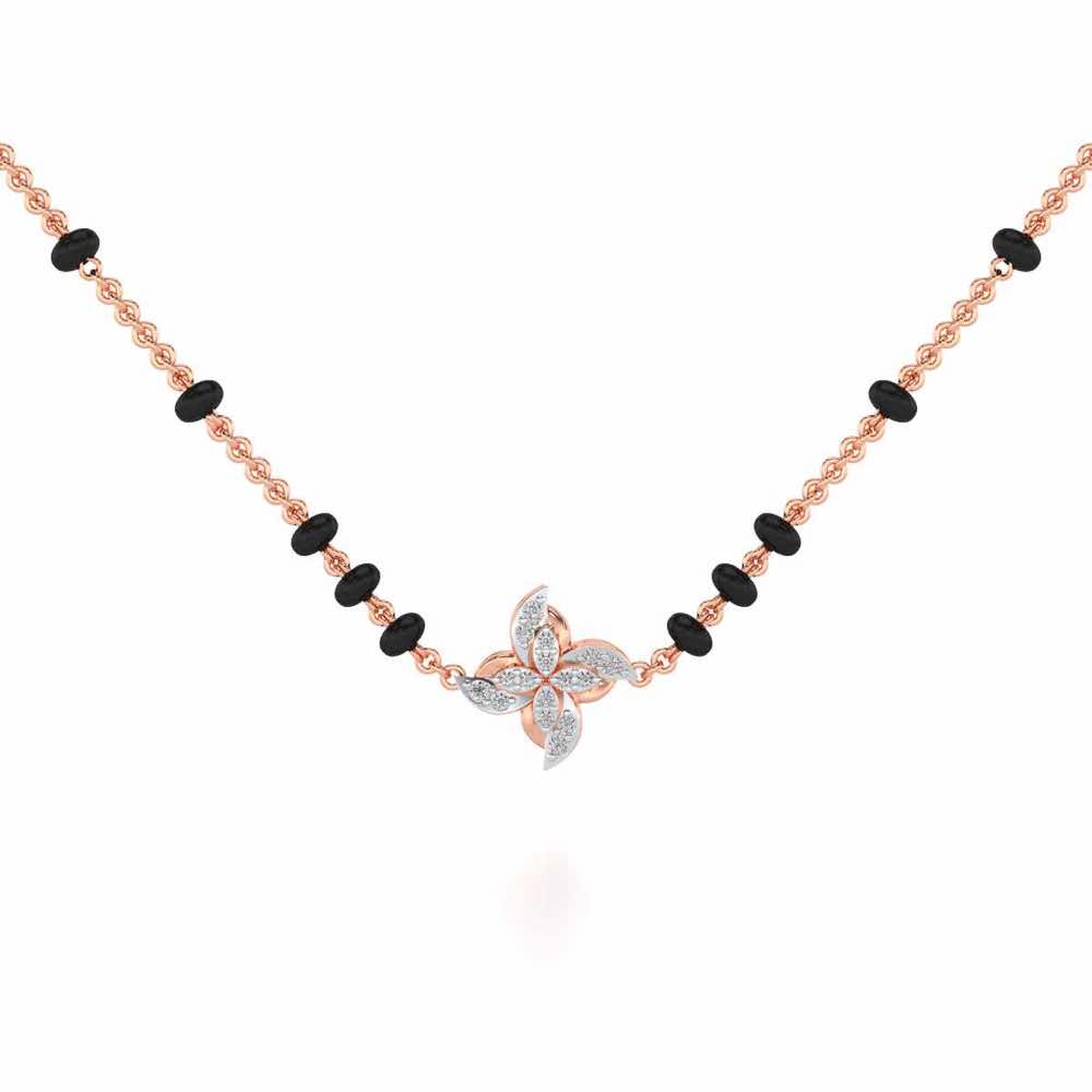 Chakra Silver Mangalsutra