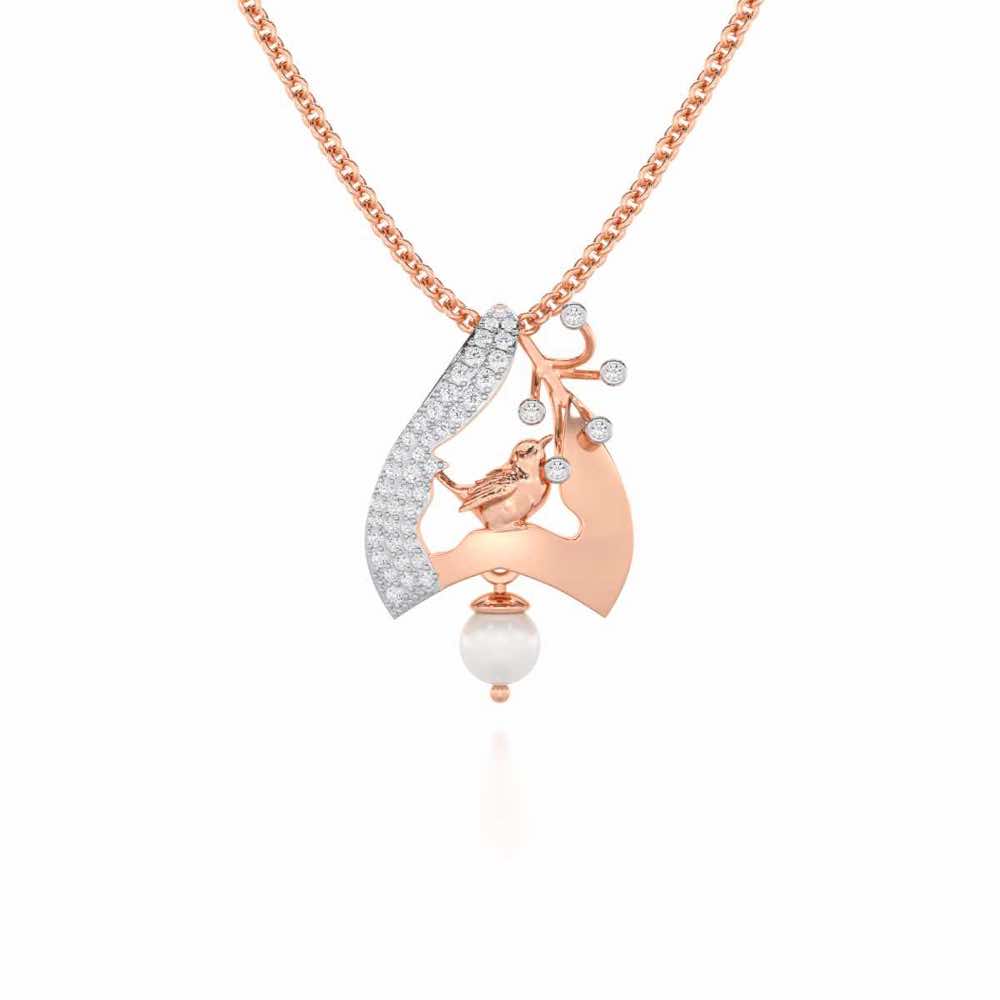 Chirp Silver Pendant