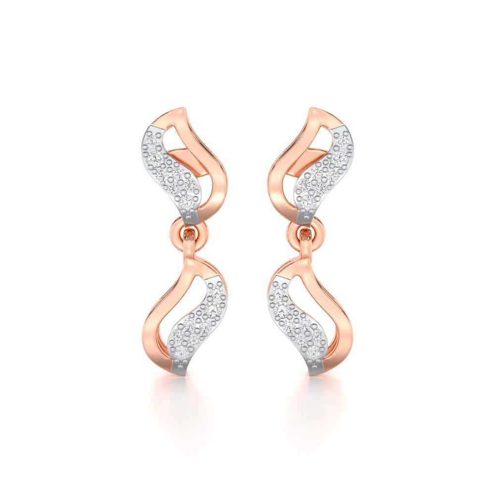 Dance Charms Silver Earrings