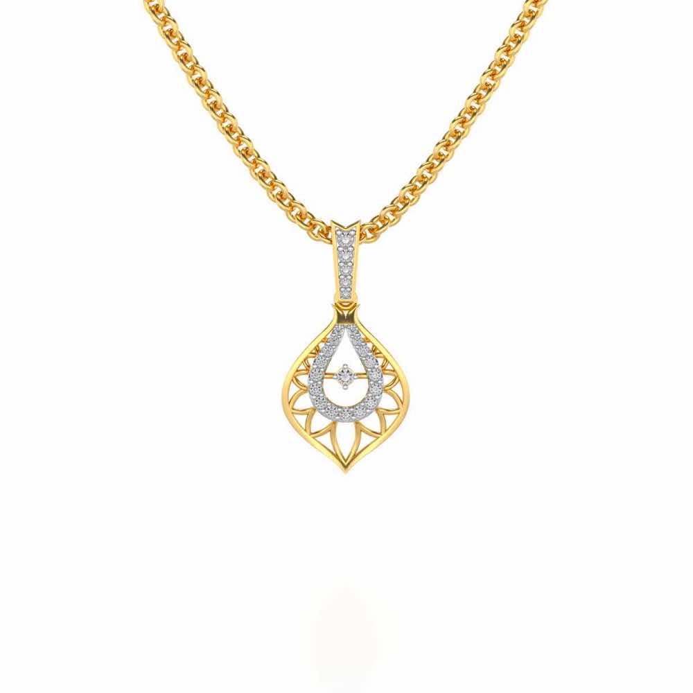 Deluxe Cue Silver Pendant