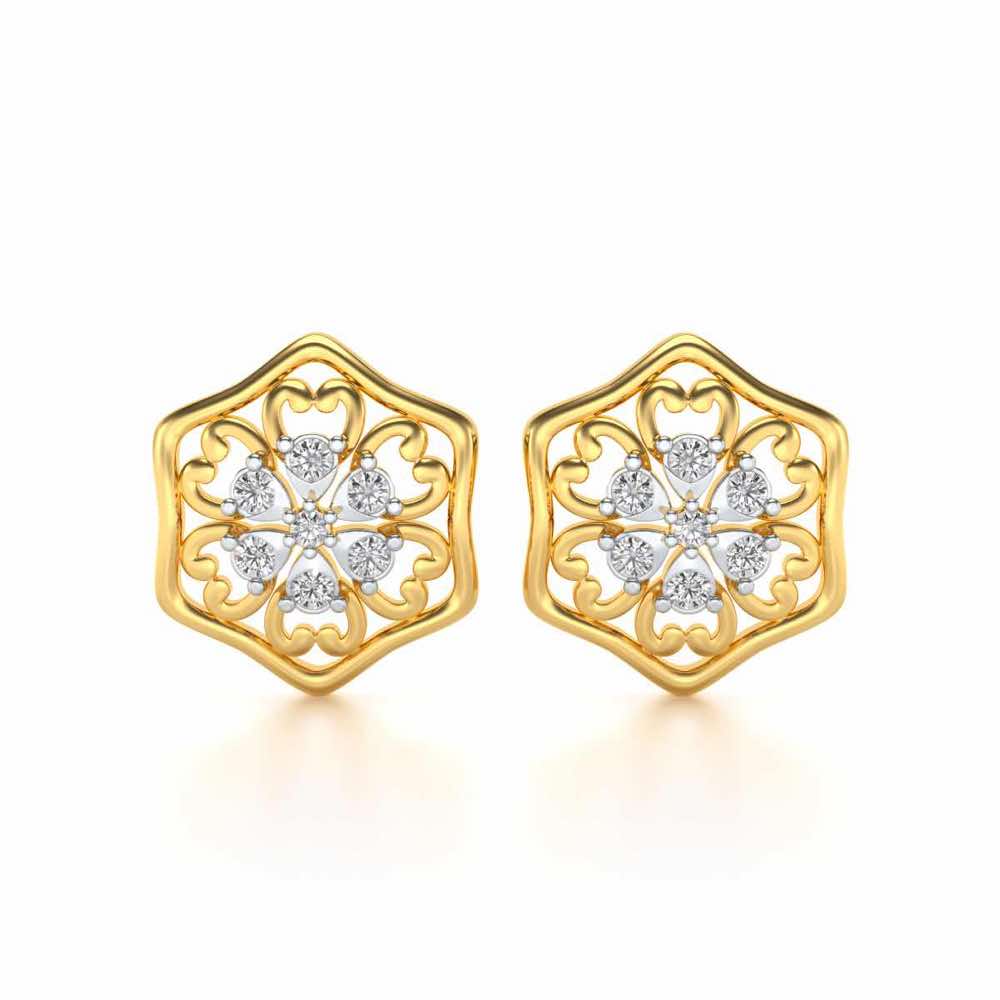 Disperse Love Silver Earrings