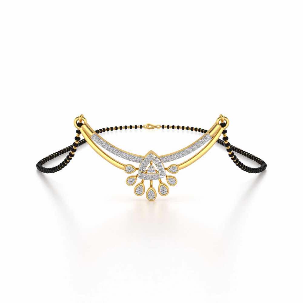 Eashta Silver Mangalsutra