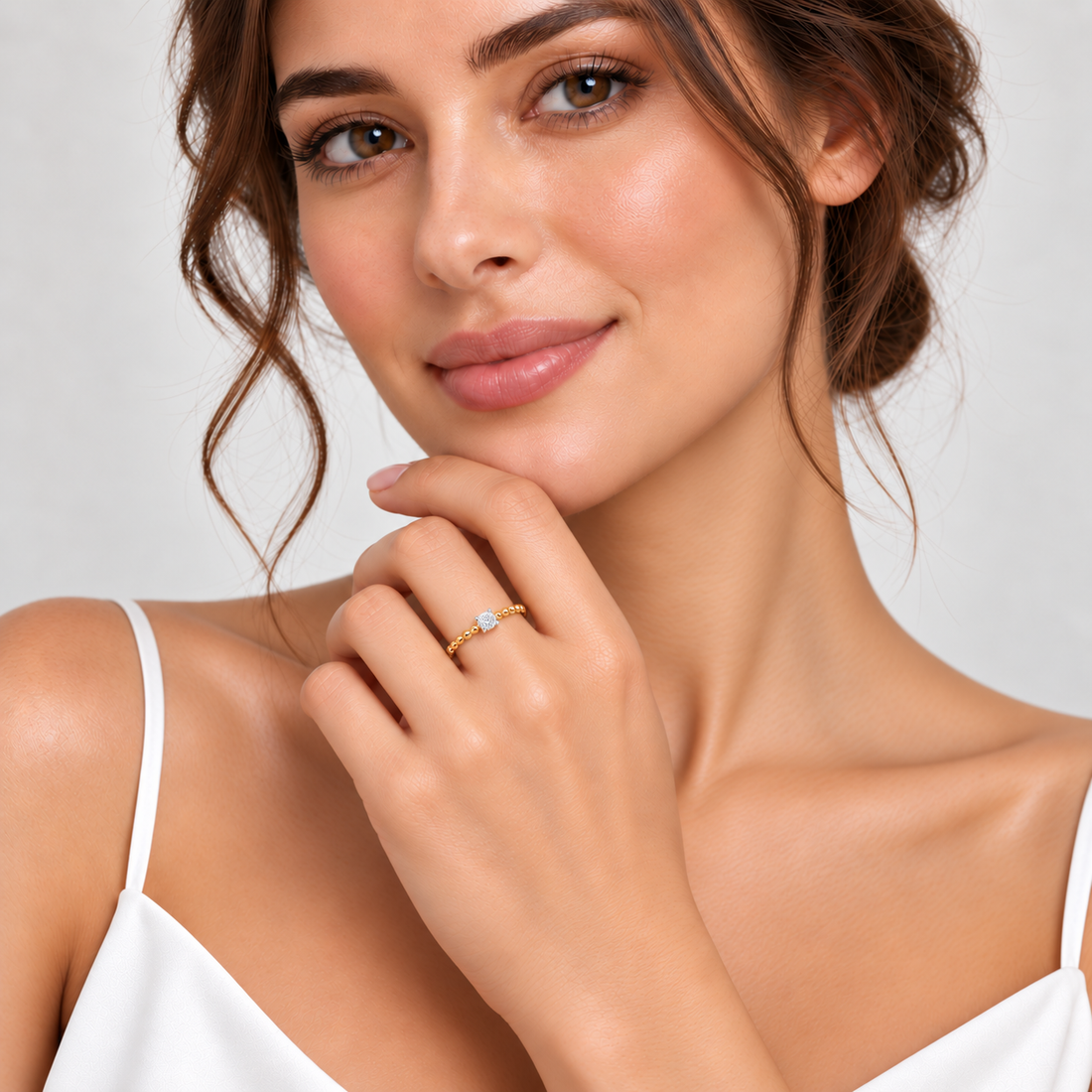 Glow Muse Women Silver Ring