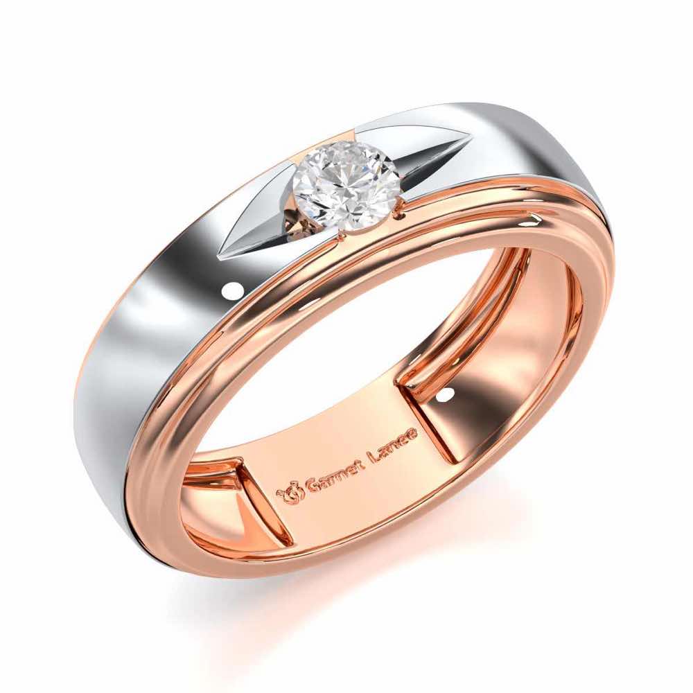 Eminent Stone Men Solitaire Ring
