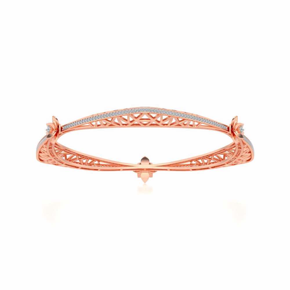 Finlay Silver Bangles - Rose Gold - Image 5
