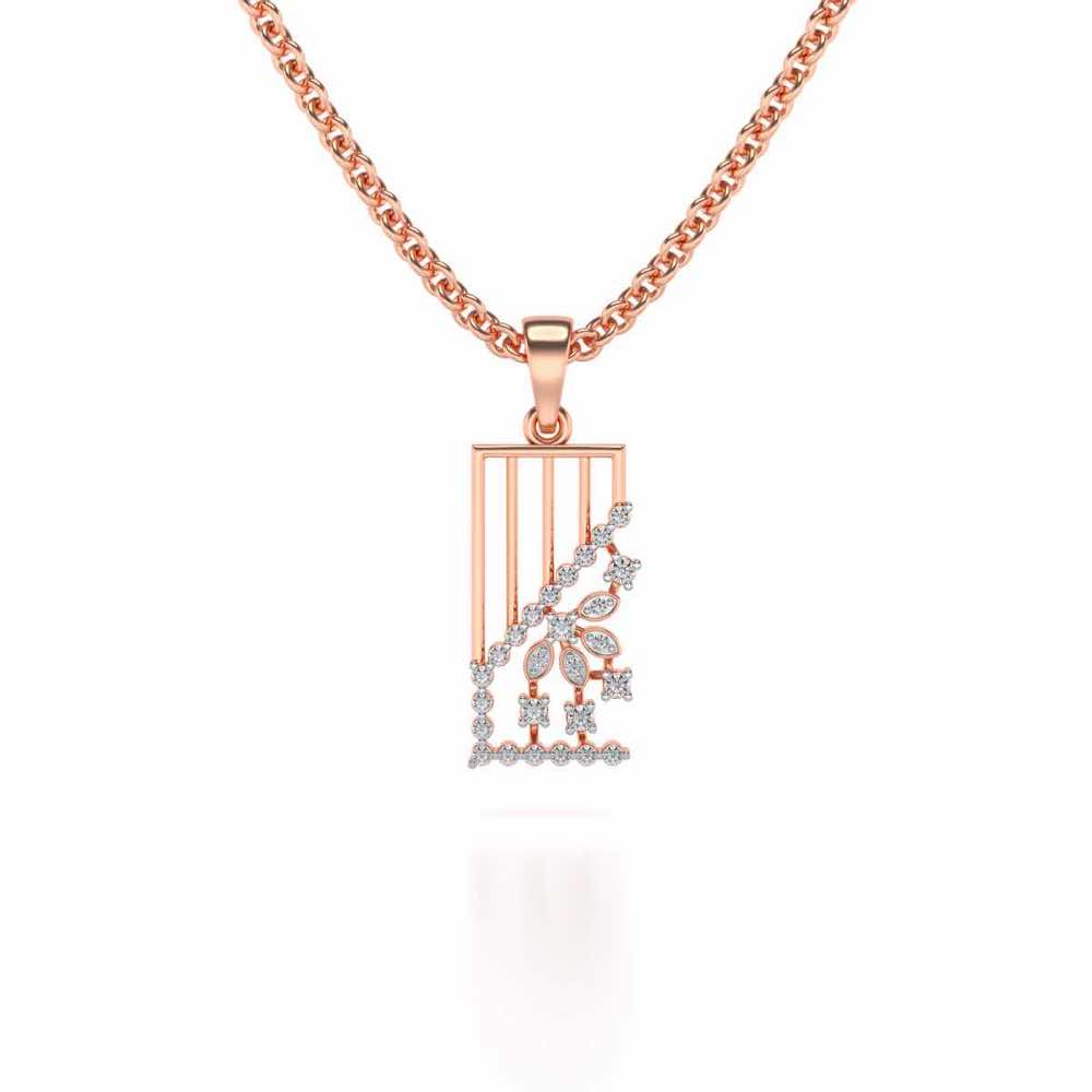 Flower On Twig Pendant