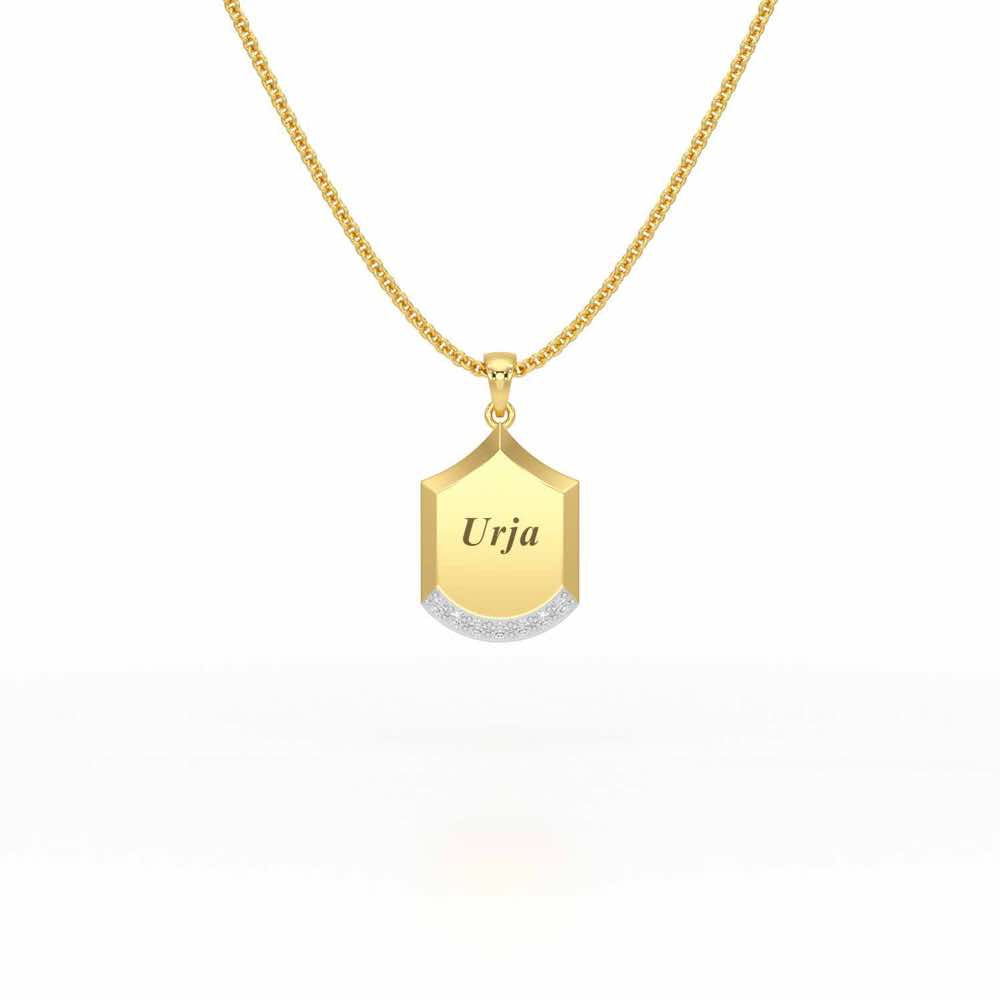 Framed You Silver Pendant