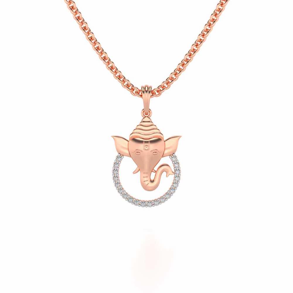 Ganesha Silver Pendant