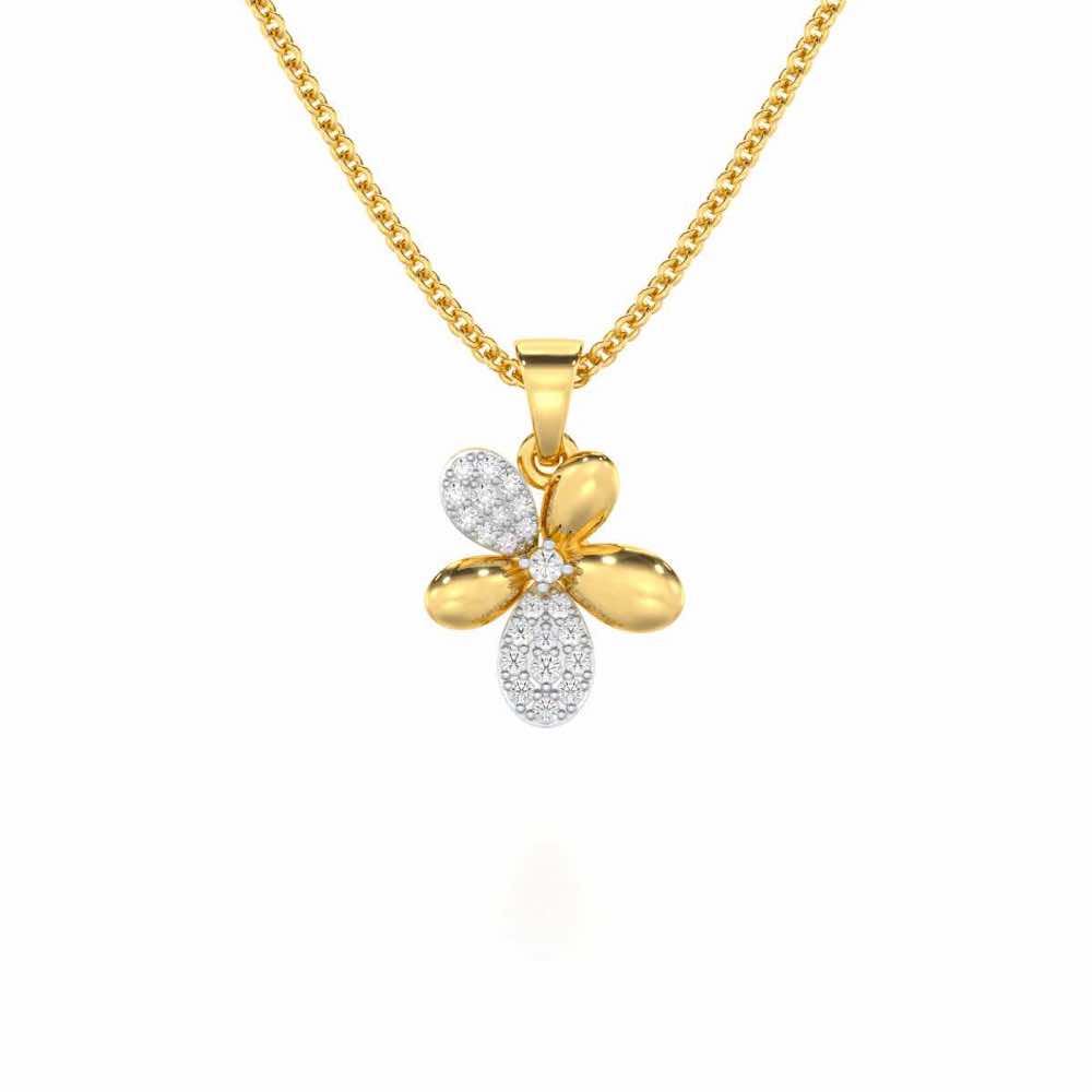 Golden Hour Silver Pendant