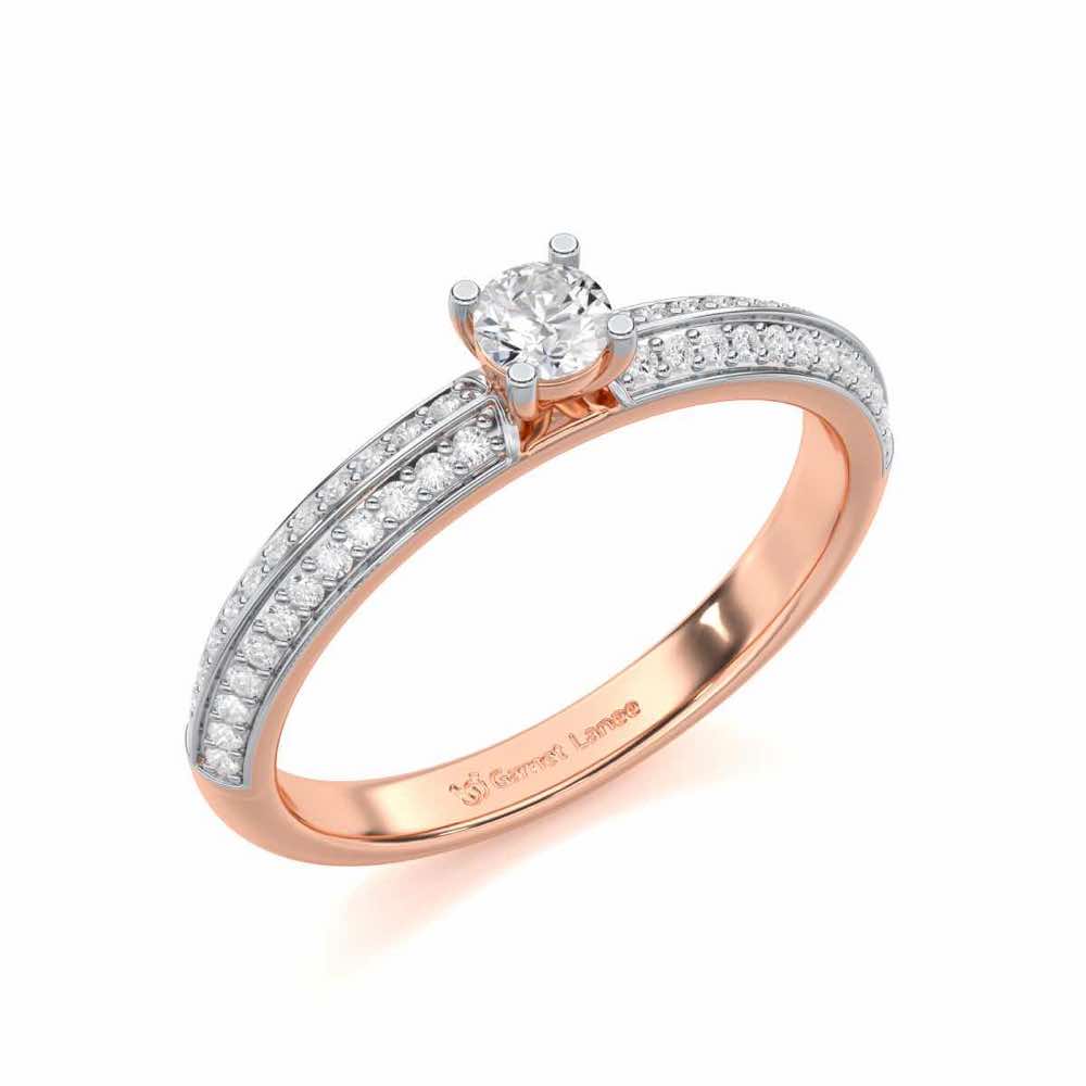 Grandeur Orbit Women Solitaire Ring