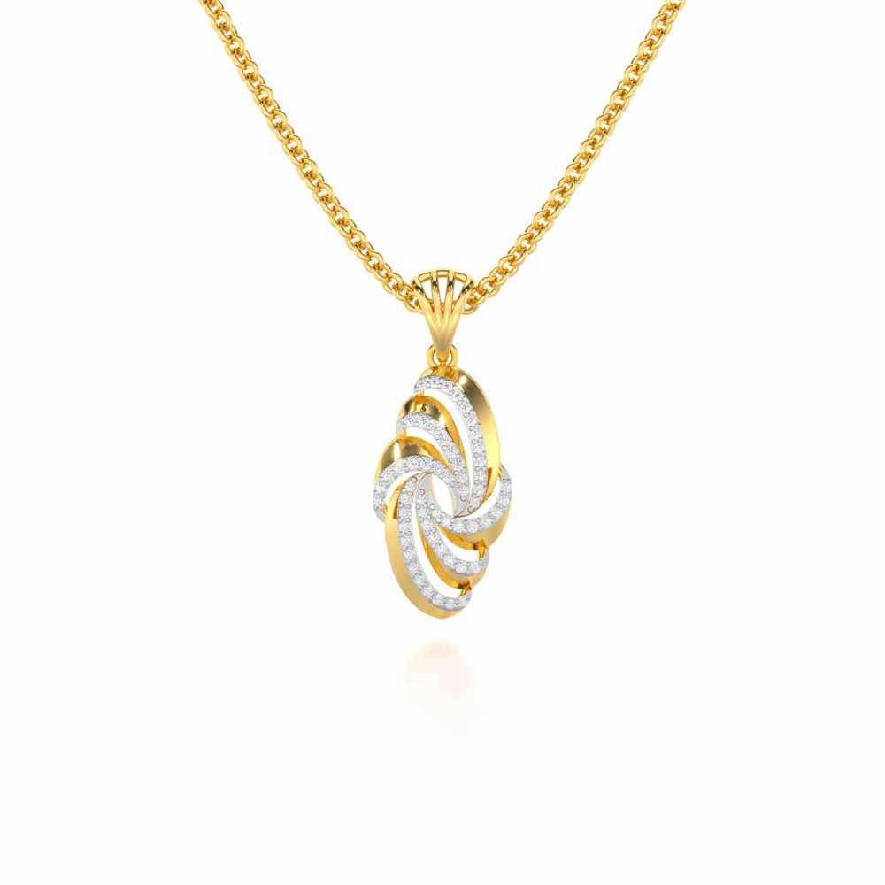 Harmonic Uplift Silver Pendant