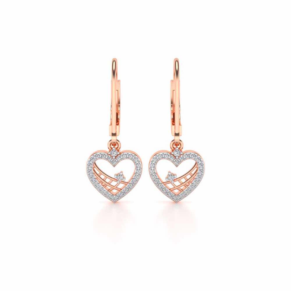 Heartfelt Silver Earrings