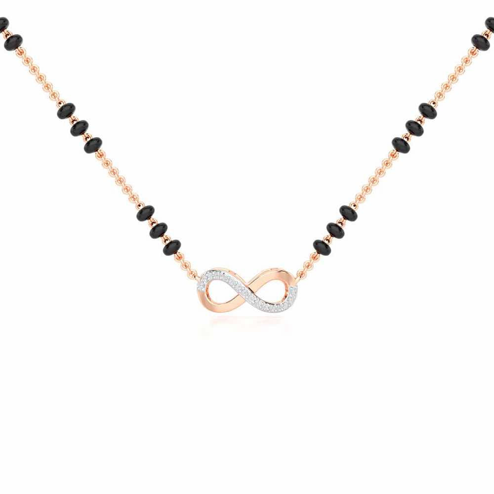 Infinity Silver Mangalsutra