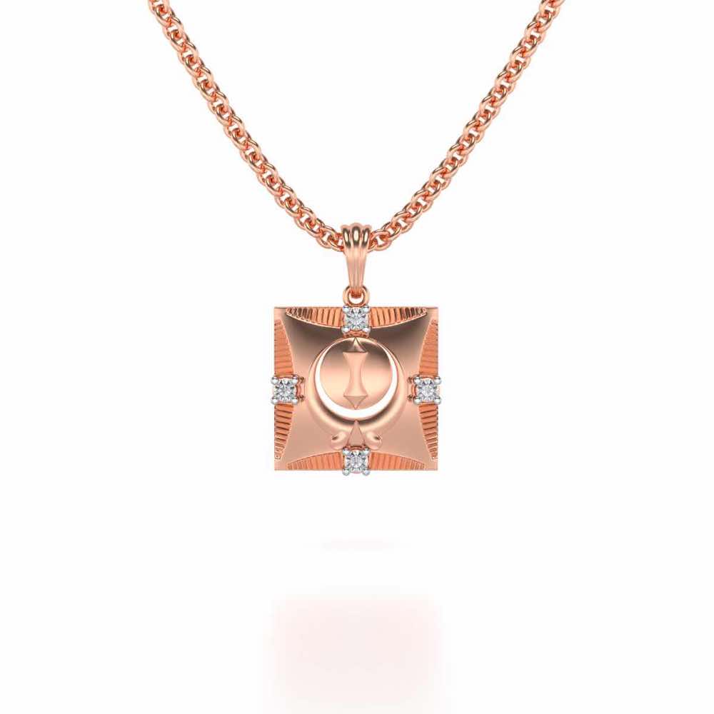 Khalsa Silver Pendant