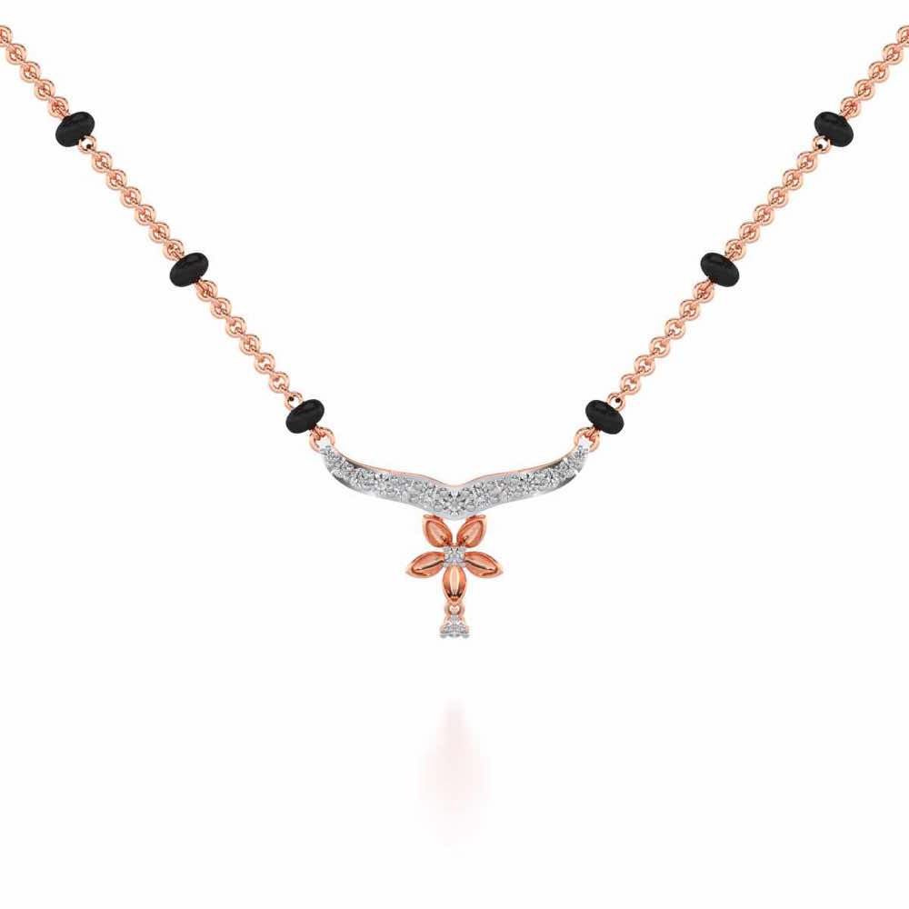 Komal Silver Mangalsutra