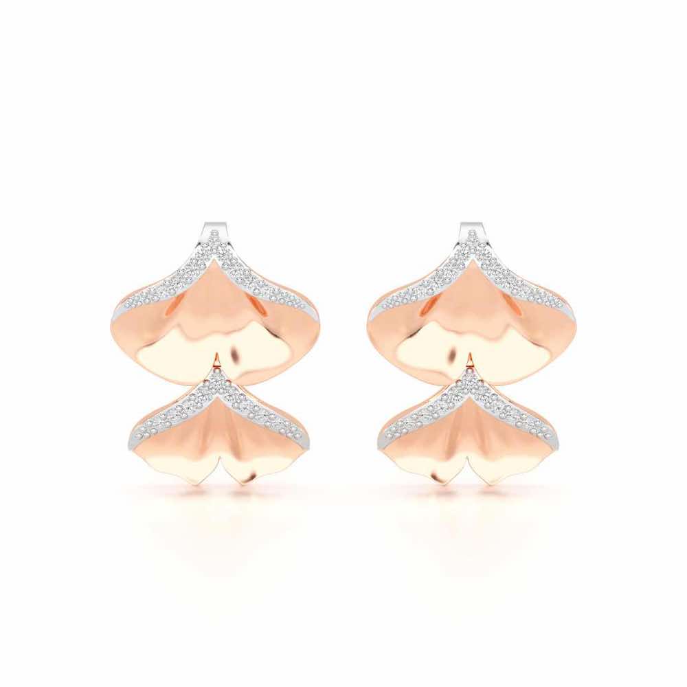 Light Twins Silver Earrings