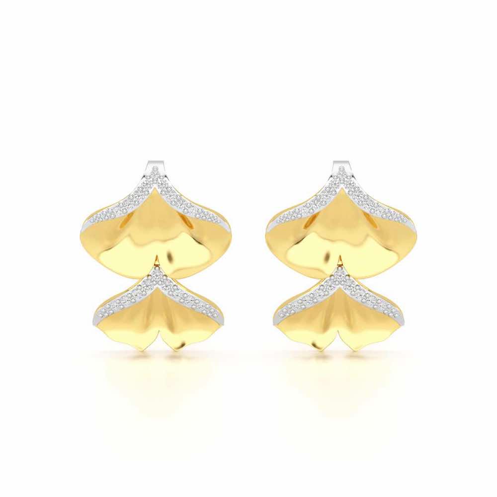 Light Twins Silver Earrings