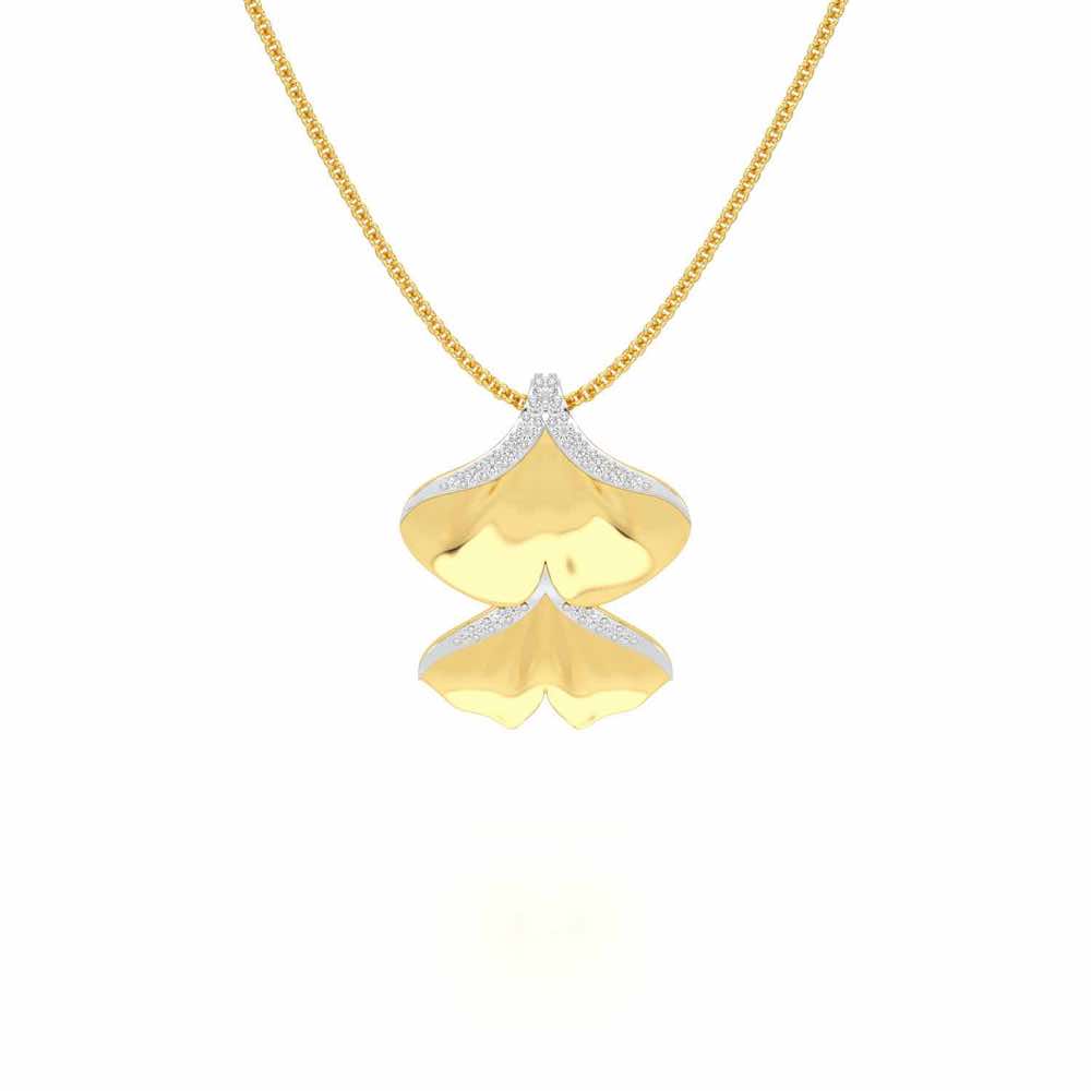 Light Twins Silver Pendant