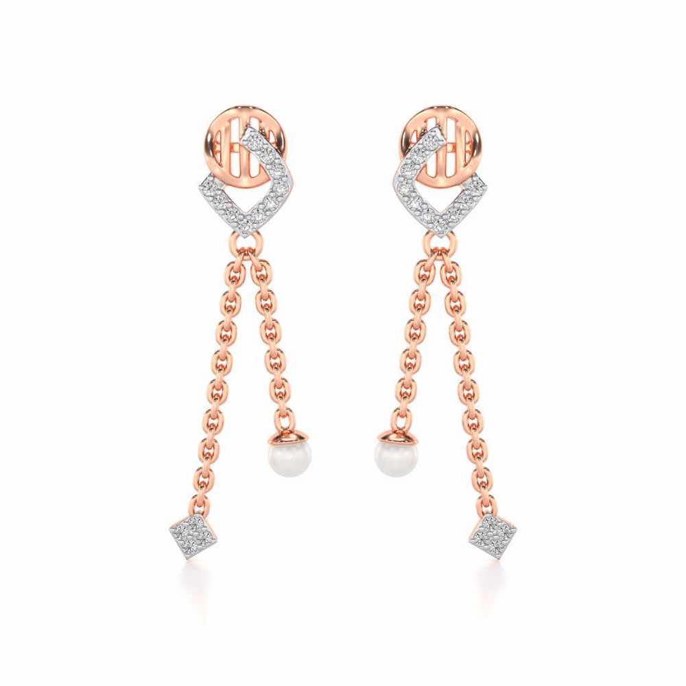 Lighten Silver Dangler Earrings