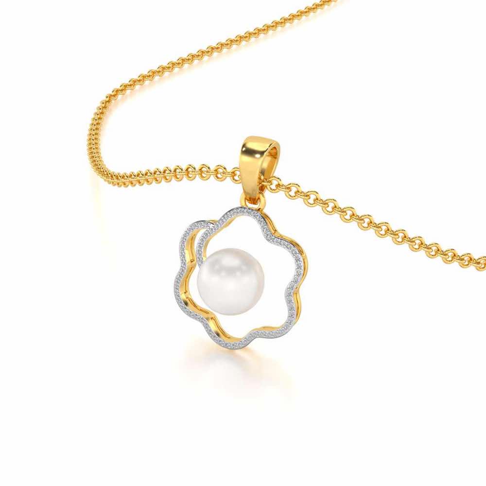 Little Shine Silver Pearl Pendant