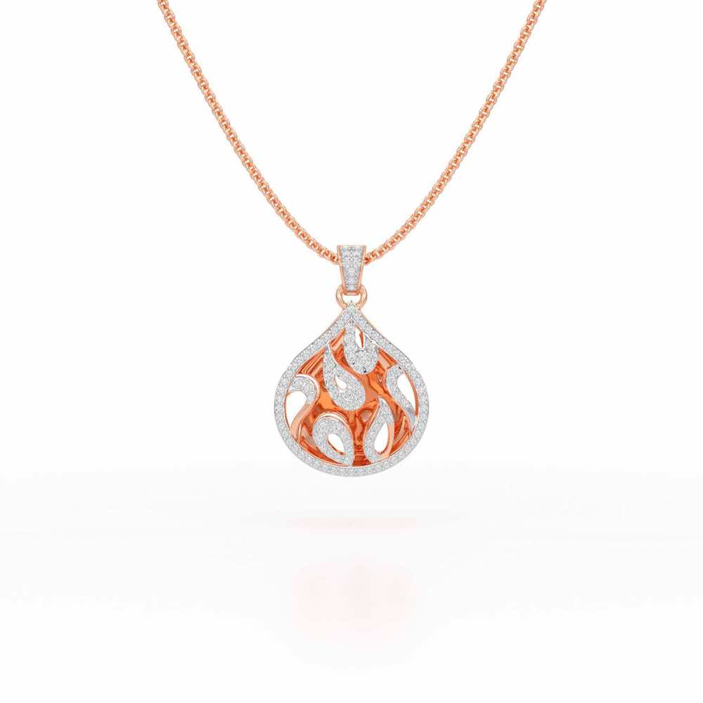 Luminous Celestia Silver Pendant