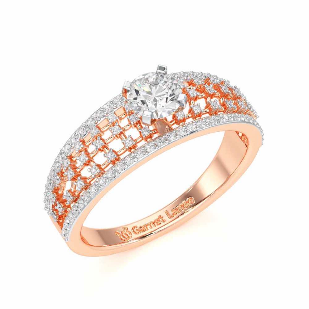 Luminous Elegance Solitaire Ring