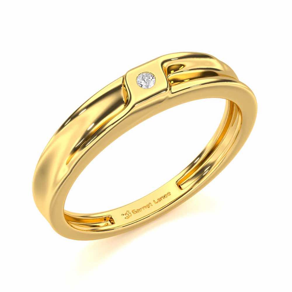 Majestic Solace Men Solitaire Ring