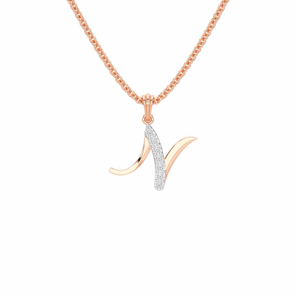 N-Luke Silver Pendant