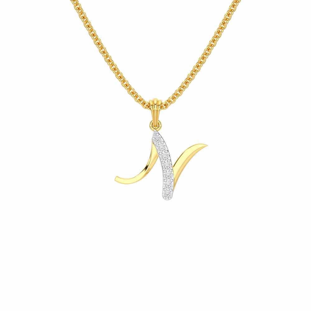 N-Luke Silver Pendant