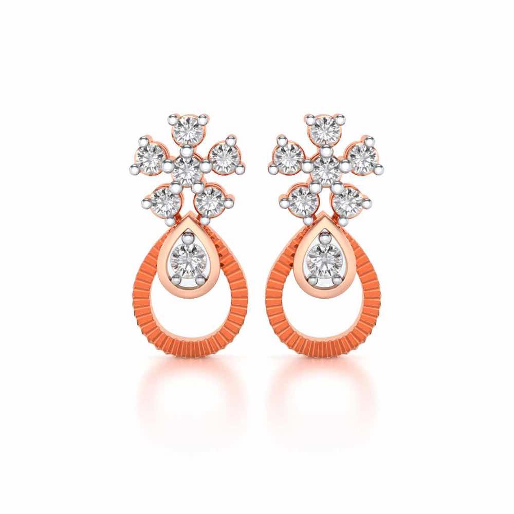 Orient Silver Earrings