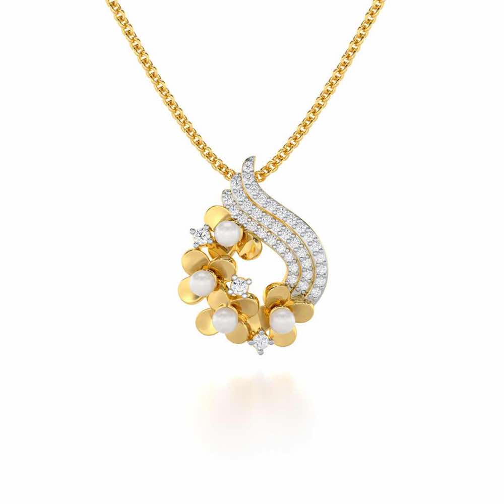 Pious Bloom Silver Pendant
