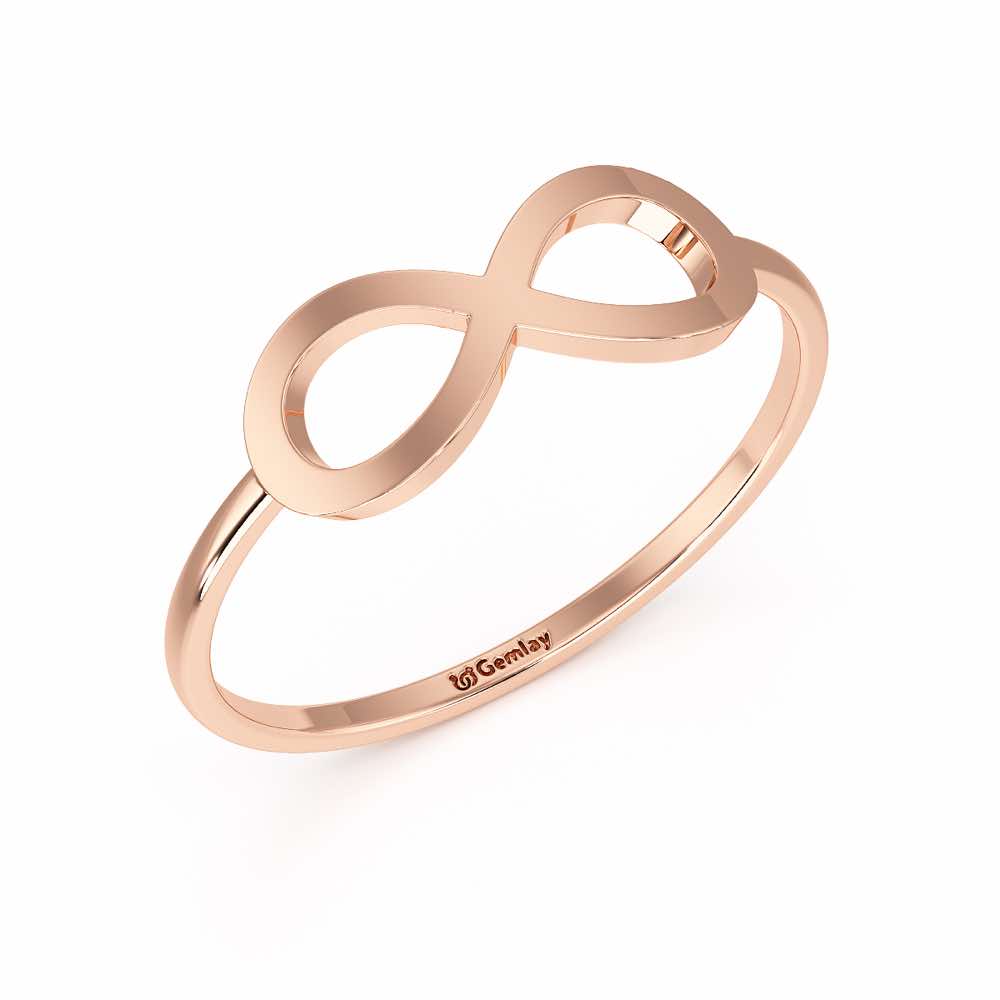 Dazzle Infinity Women Silver Ring