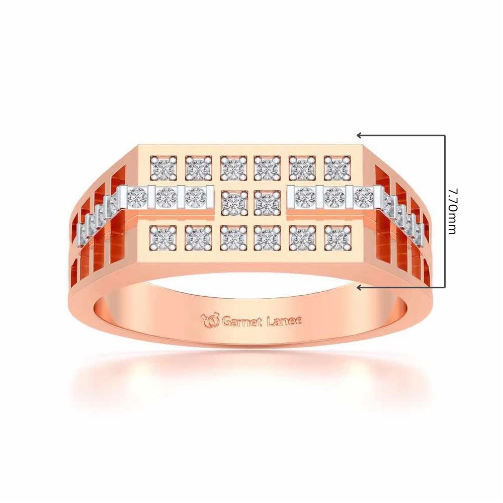 Casablanca Ring For Men - Rose Gold - Image 5