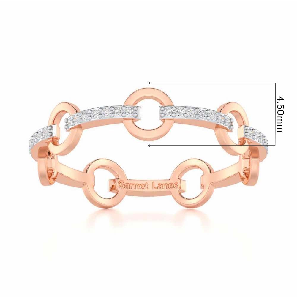 Imperial Idol Silver Ring - Rose Gold - Image 5