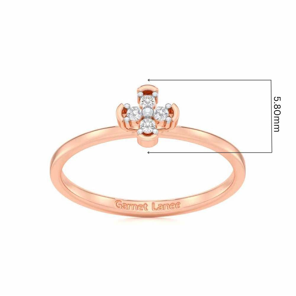Timeless Silver Ring - Rose Gold - Image 5