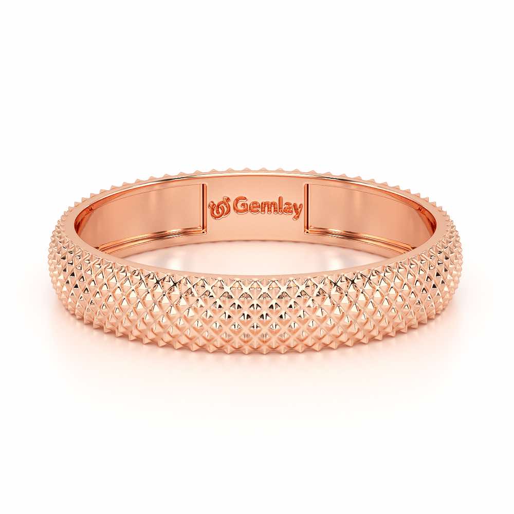 Melis Silver Ring - Rose Gold - Image 5