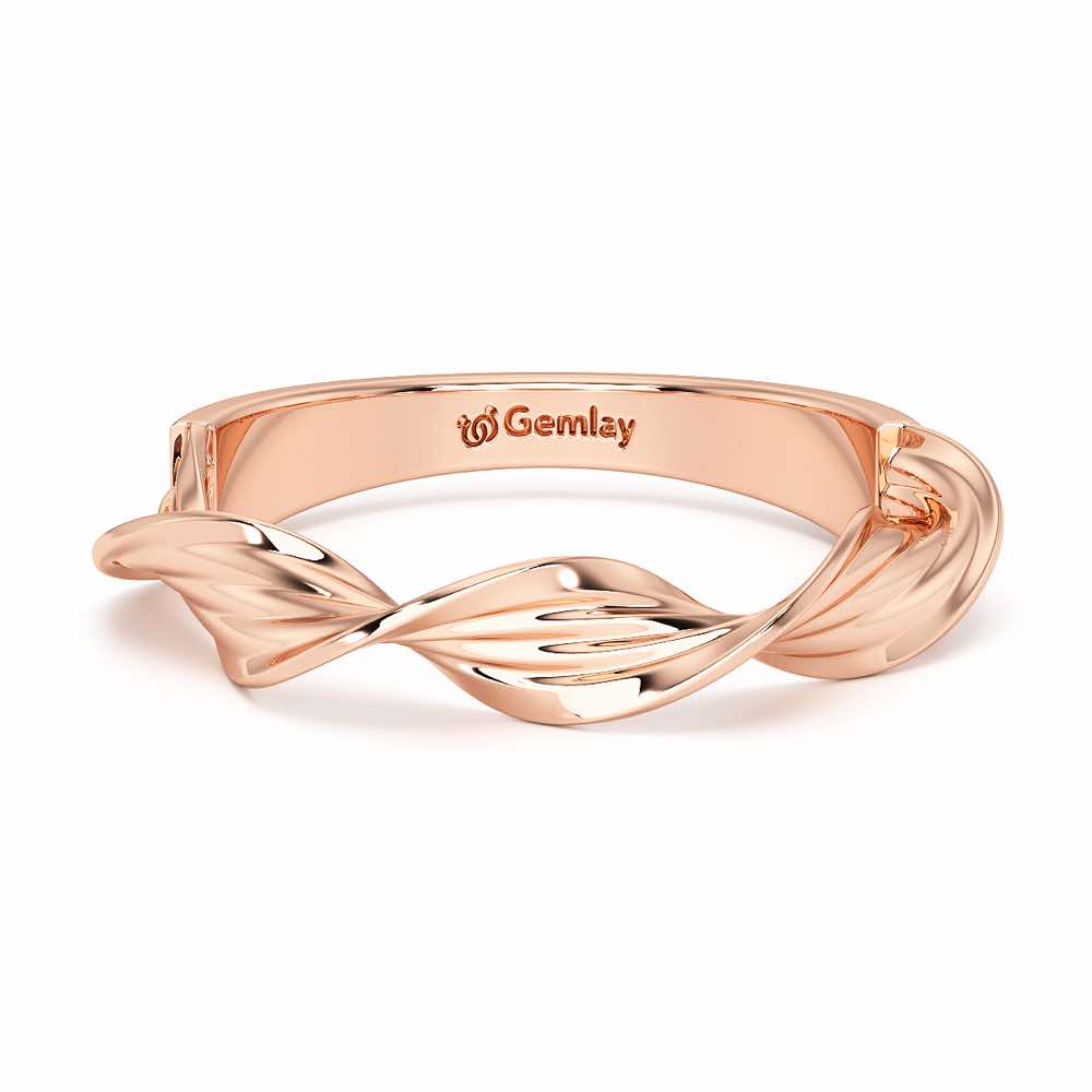 Evangeline Silver Ring - Rose Gold - Image 5