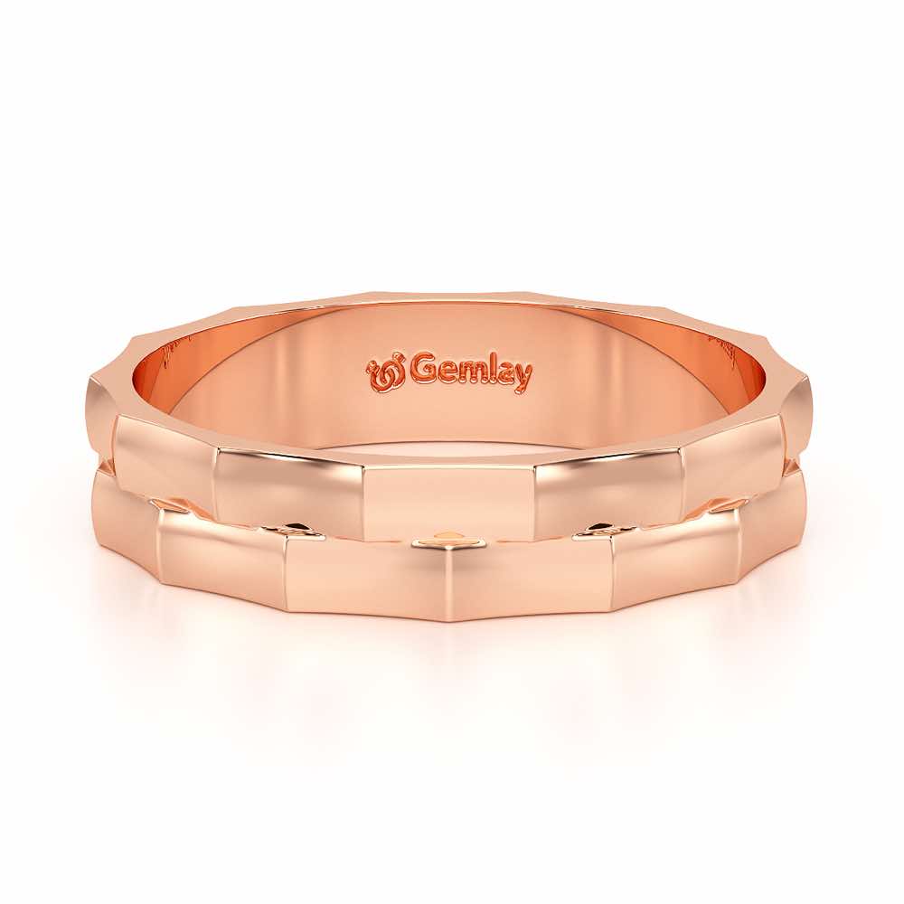 Odessa Silver Ring - Rose Gold - Image 5