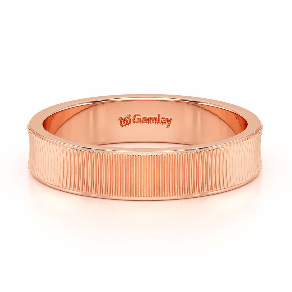 Marielle Silver Ring - Rose Gold - Image 5