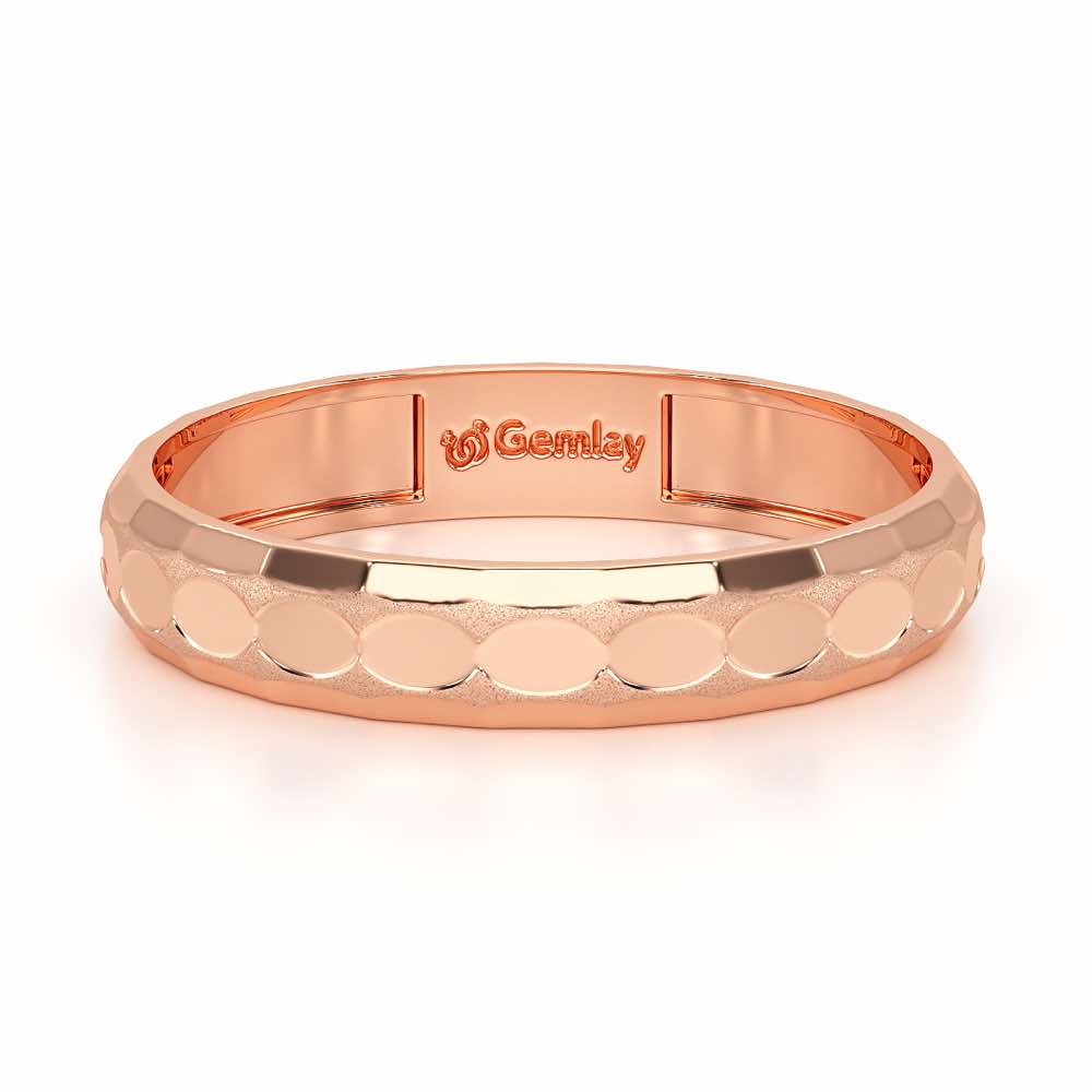 Talia Silver Ring - Rose Gold - Image 5