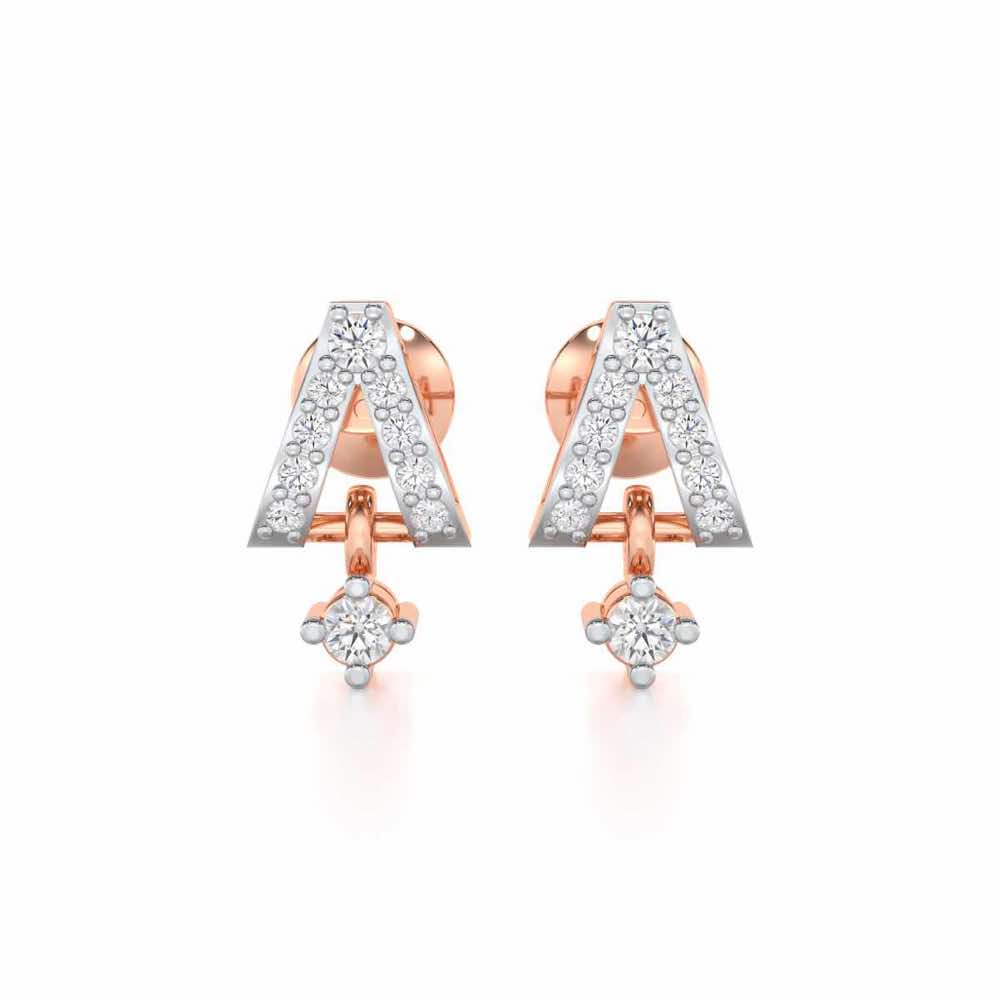 Refined Row Silver Earrings