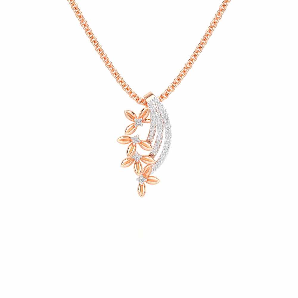 Regal Growth Silver Pendant
