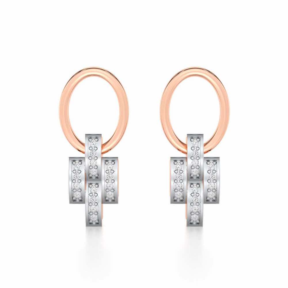 Regal Lace Silver Earrings
