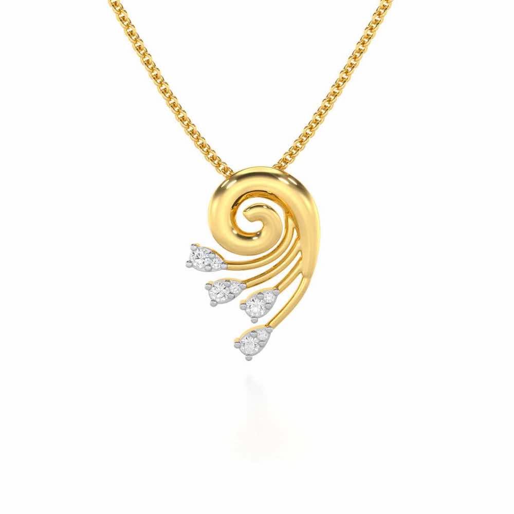 Shell Star Silver Pendant