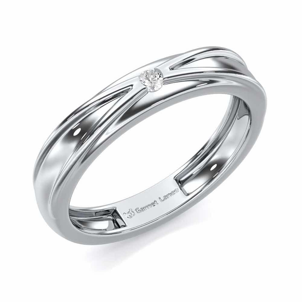 Stalwart Gem Men Solitaire Ring