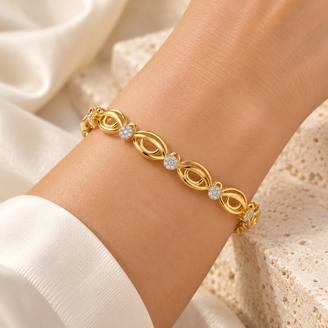 Suns Silver Bangles