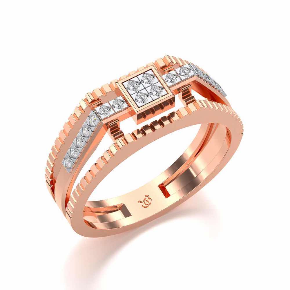 Tri-Band Ring For Men
